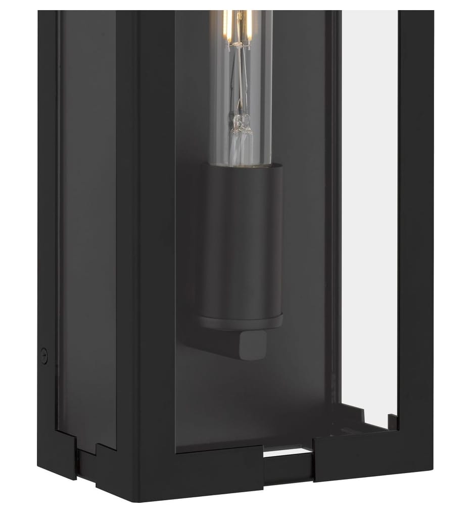 Quoizel - YOUN8406MBK - Young 14-inch Outdoor Wall Sconce