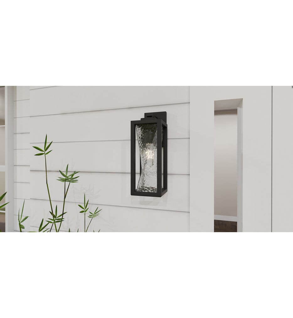 Quoizel - ZAR8405MBK - Zarah 14.25" Outdoor Wall Sconce