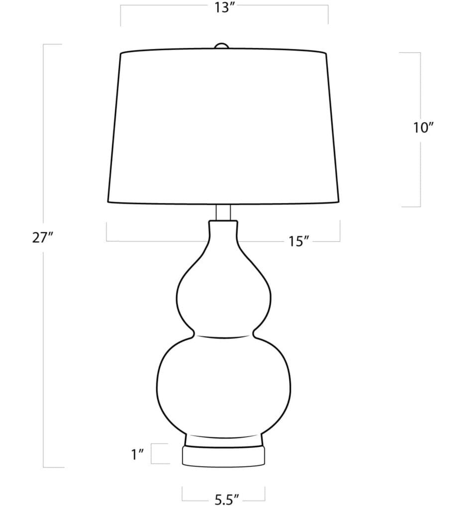 Regina Andrew - 13-1279NAV - Regina Andrew Madison 27" Table Lamp