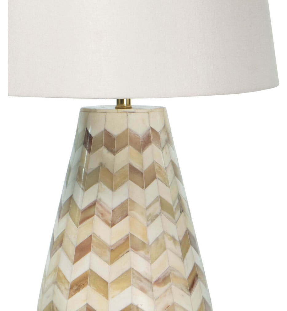 Regina Andrew - 13-1463NAT - Cassia Chevron 23" Table Lamp