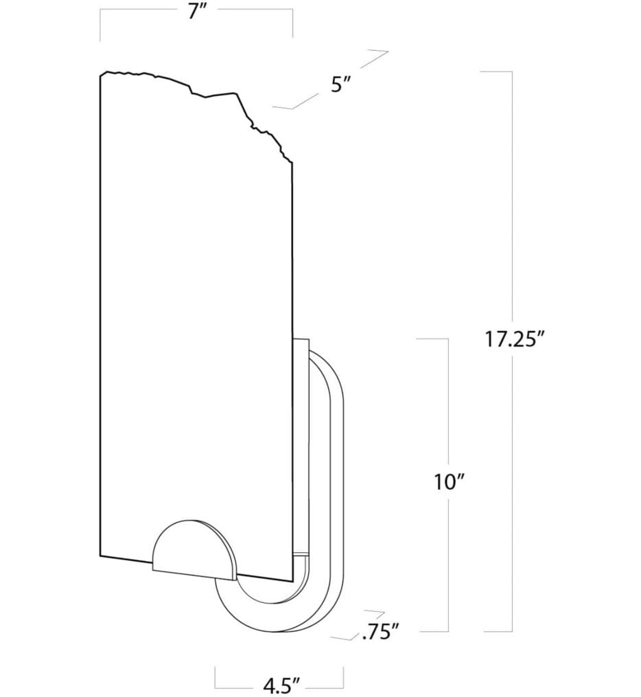 Regina Andrew - 15-1111 - Jonah 17.25" Wall Sconce