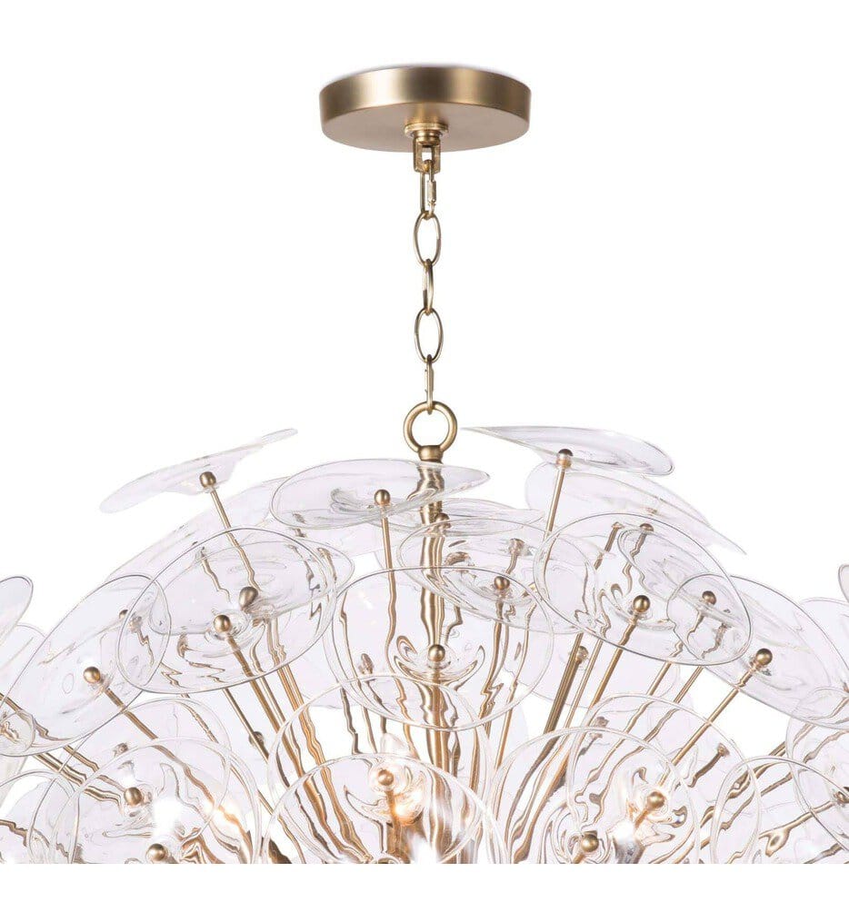 Regina Andrew - 16-1188CLR - Poppy 33" Chandelier
