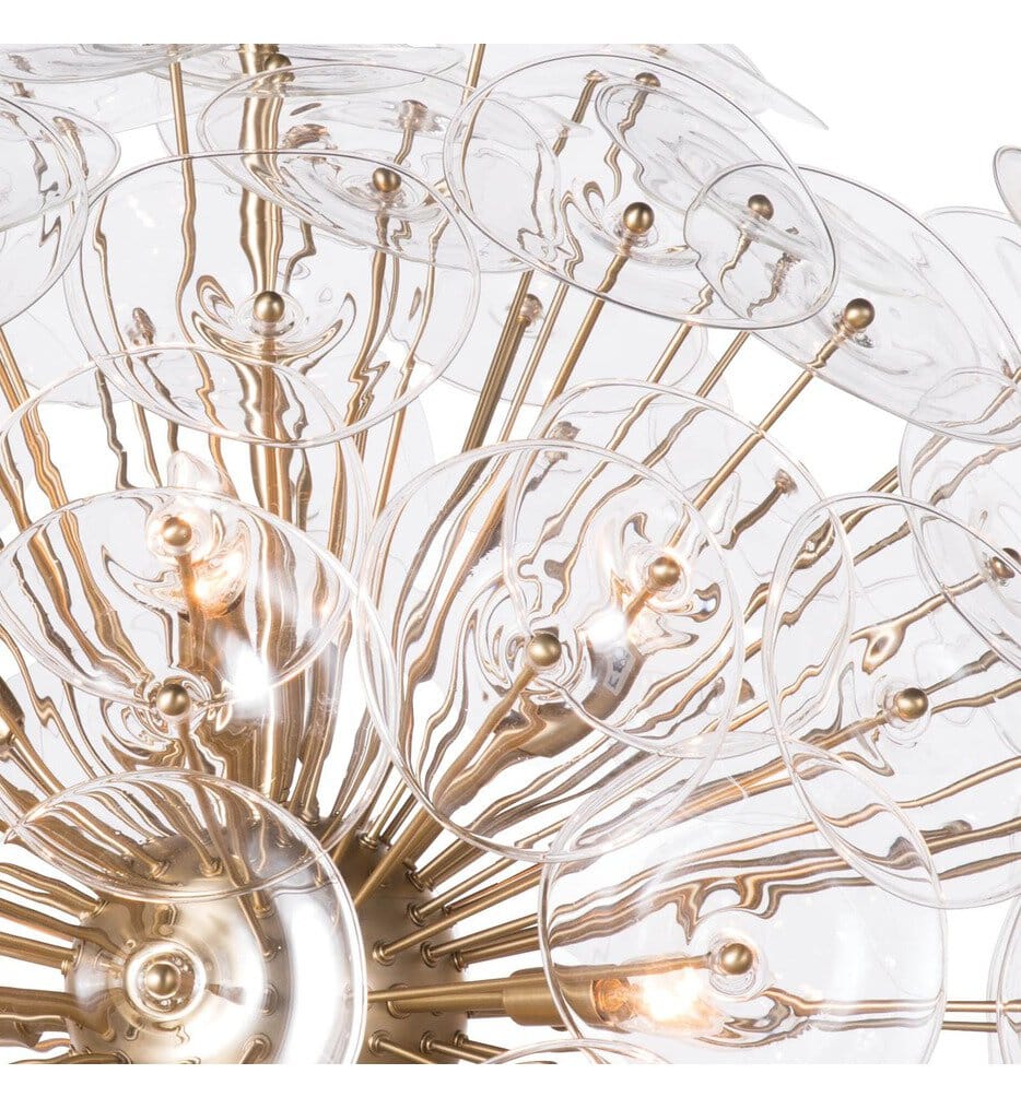 Regina Andrew - 16-1188CLR - Poppy 33" Chandelier