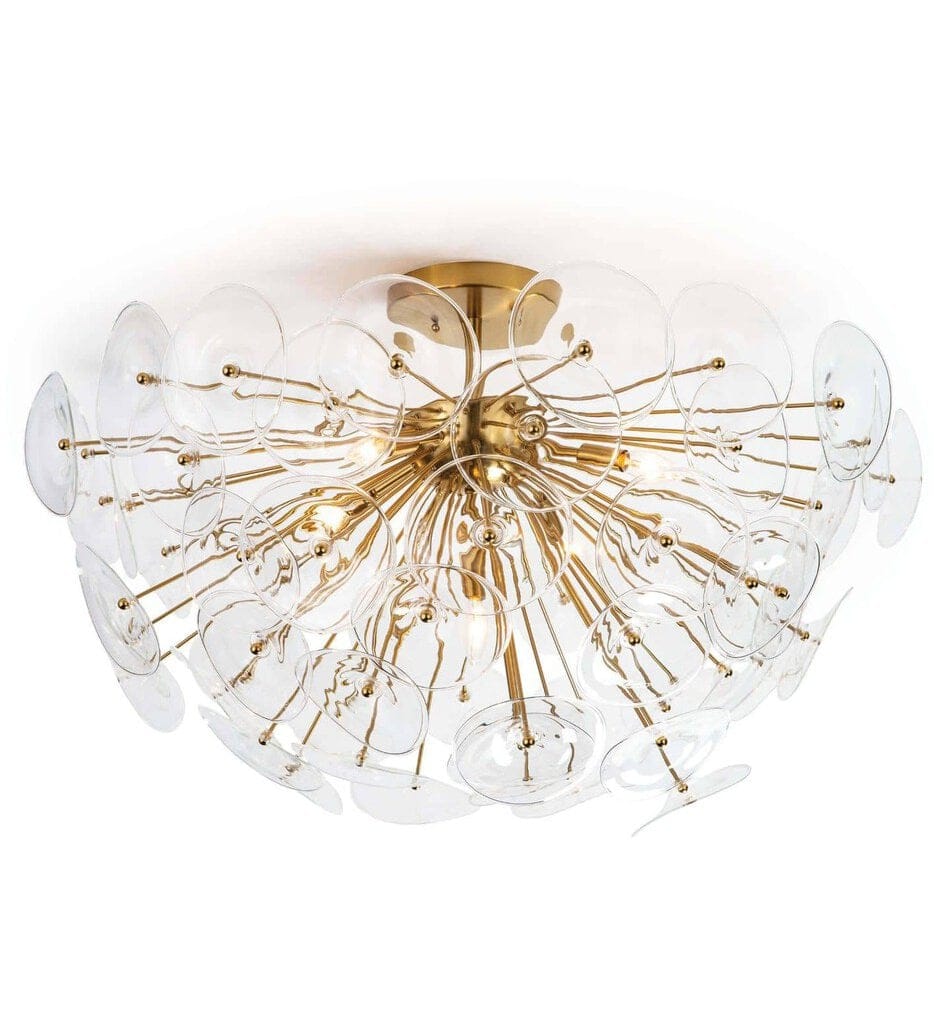 Regina Andrew - 16-1232CLR - Poppy 35" Flush Mount