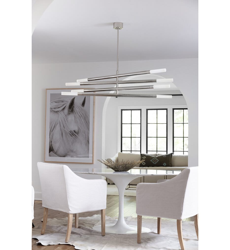 Regina Andrew - 16-1363PN - Wick 55.75" Chandelier