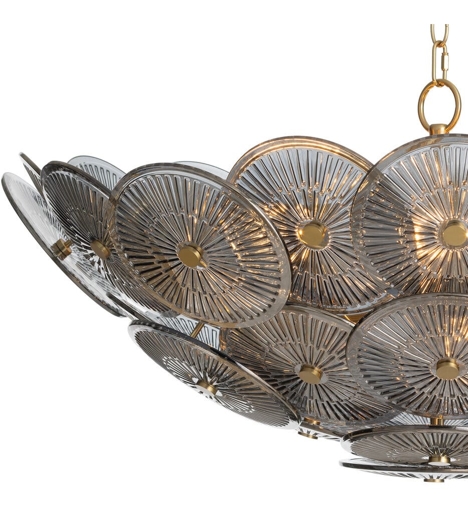 Regina Andrew - 16-1455SMK - Holly 31.25" Chandelier