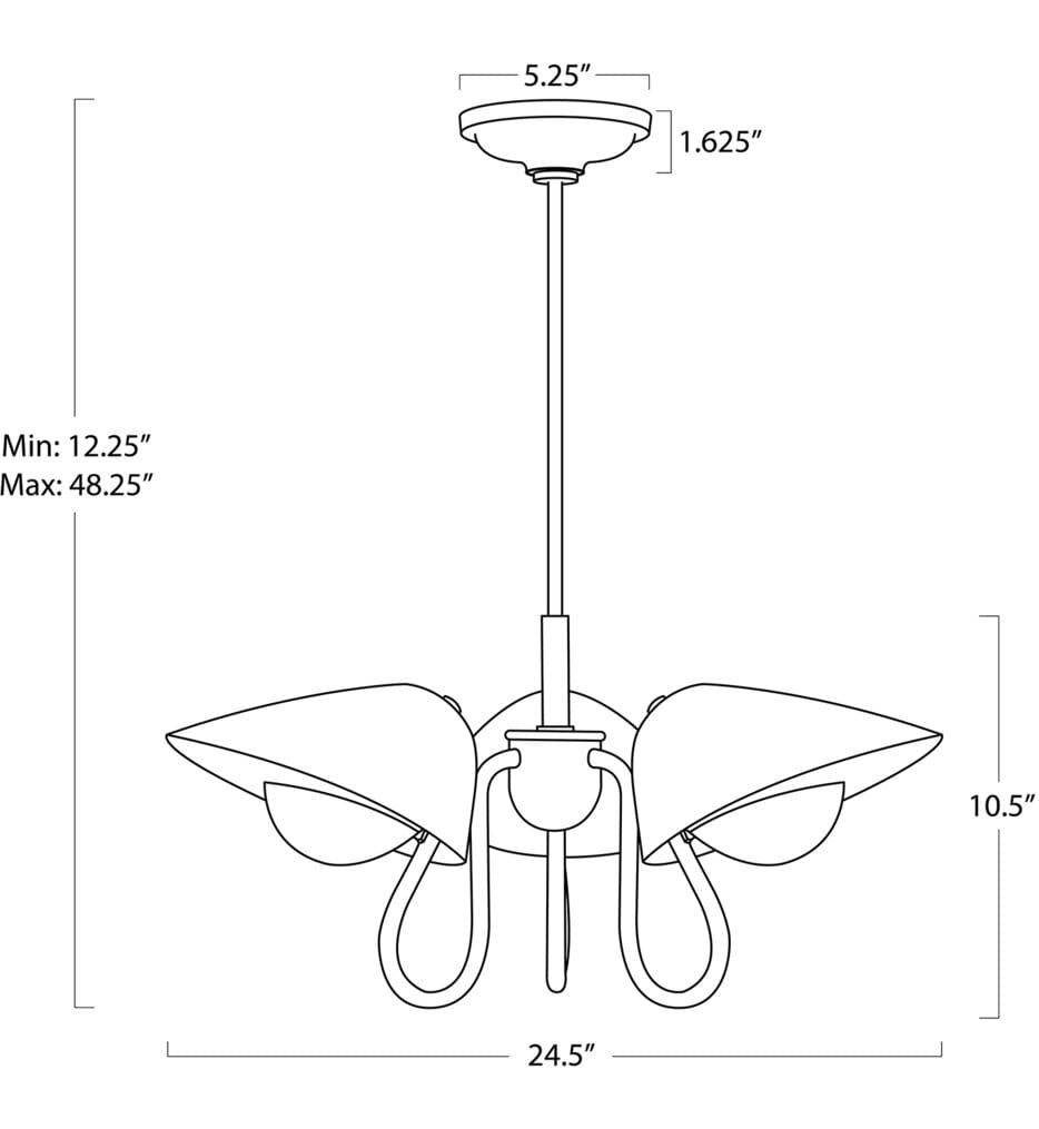 Regina Andrew - Keaton 24.5" Pendants
