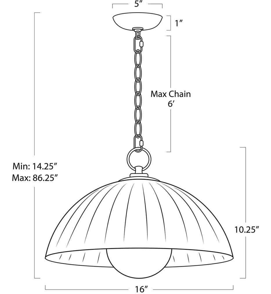 Regina Andrew - 16-1469 - Dariel 16" Pendant
