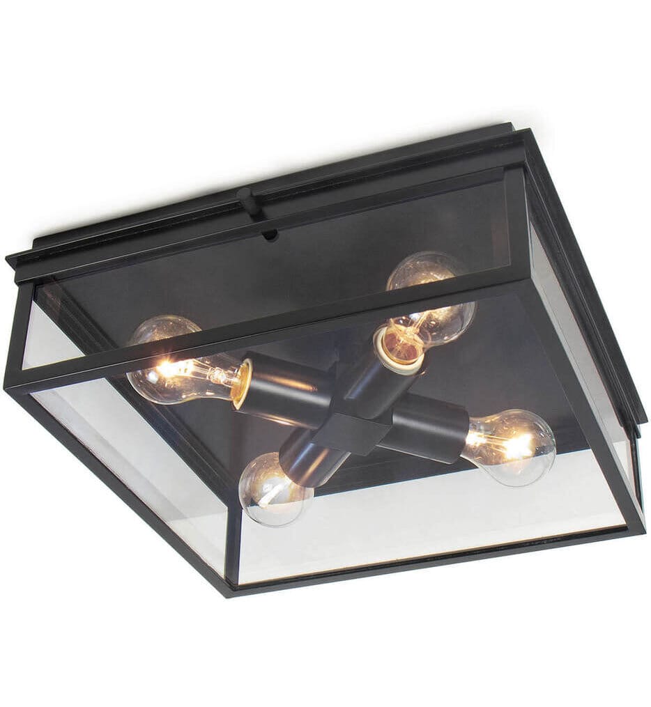 Regina Andrew - 17-1011BLK - Sydney 14.5" Flush Mount