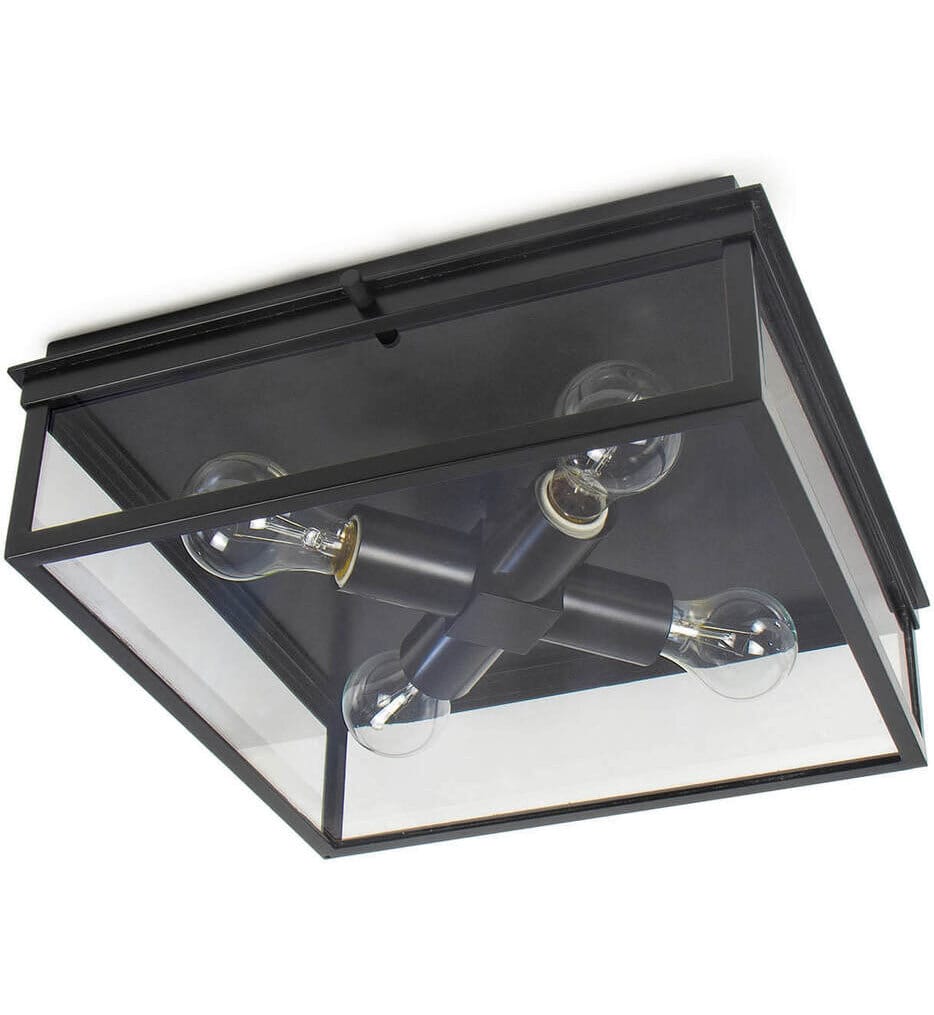 Regina Andrew - 17-1011BLK - Sydney 14.5" Flush Mount