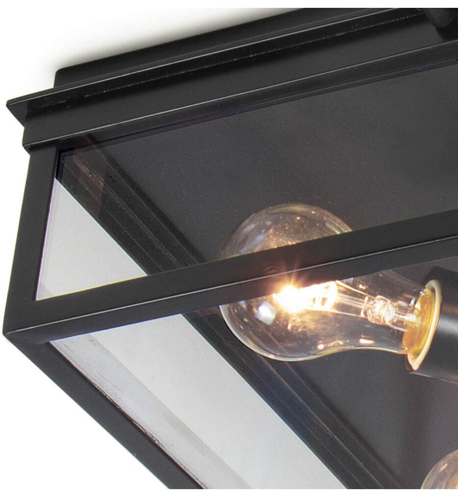 Regina Andrew - 17-1011BLK - Sydney 14.5" Flush Mount
