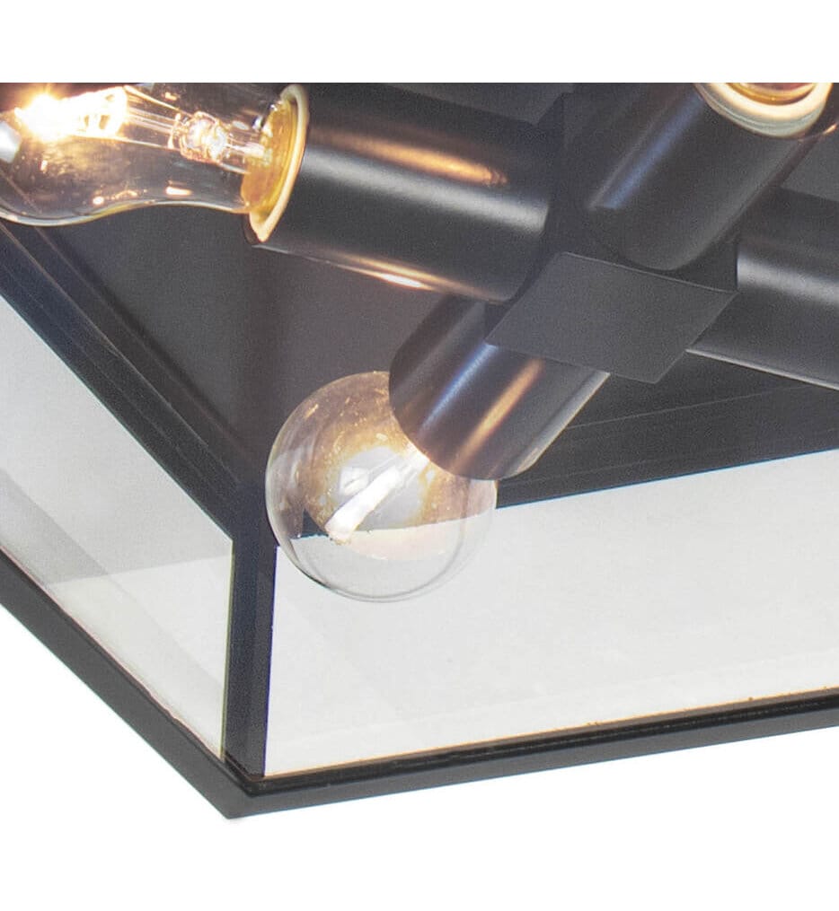 Regina Andrew - 17-1011BLK - Sydney 14.5" Flush Mount