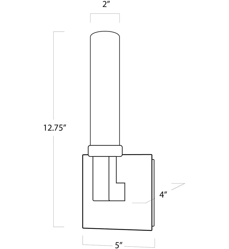 Regina Andrew - 17-1022 - Montecito 12.75" Wall Sconce