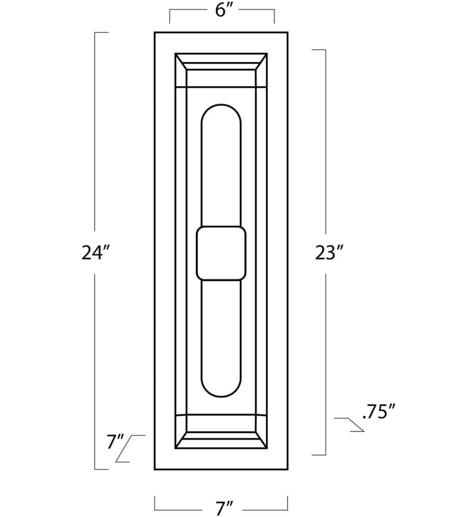 Regina Andrew - 17-1031 - Montecito 24" Wall Sconce