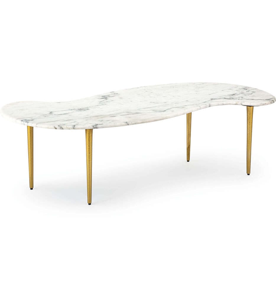 Regina Andrew - 30-1131WT - Jagger Marble Cocktail Table
