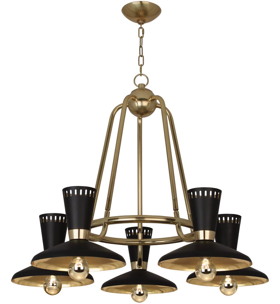 Robert Abbey - Vortex 34" Chandelier