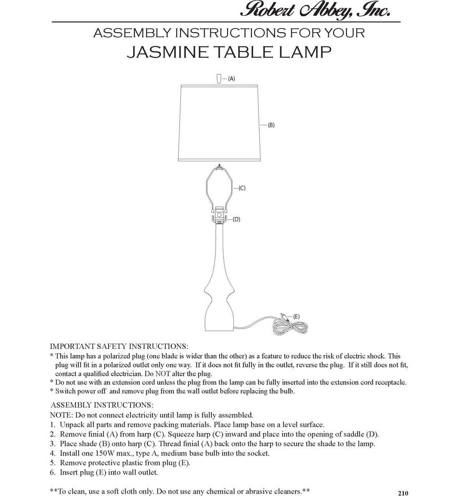 Robert Abbey - Jasmine 31" Table Lamp