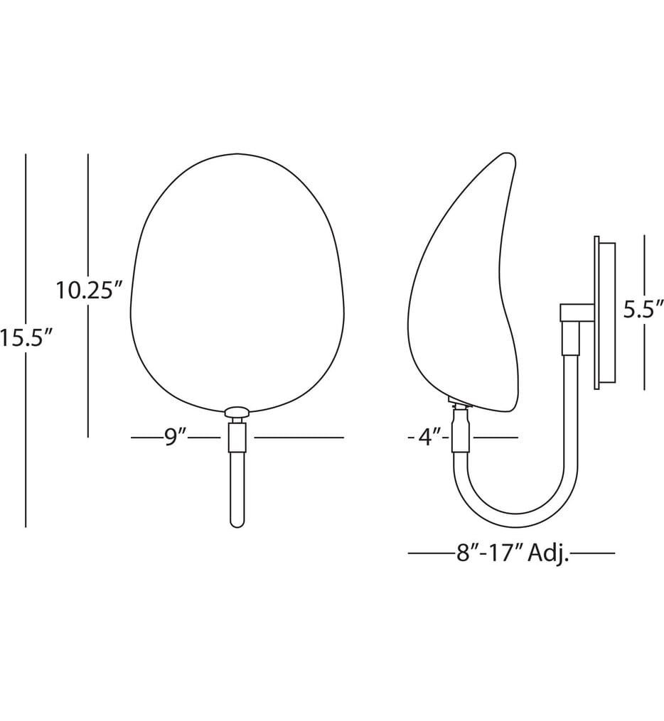 Robert Abbey - W1524 - Rico Espinet Racer 9" Wall Sconce