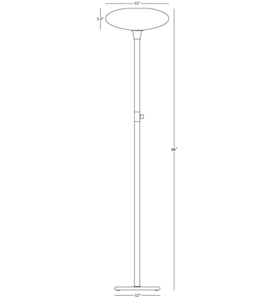 Robert Abbey - Ovo 66" Floor Lamp