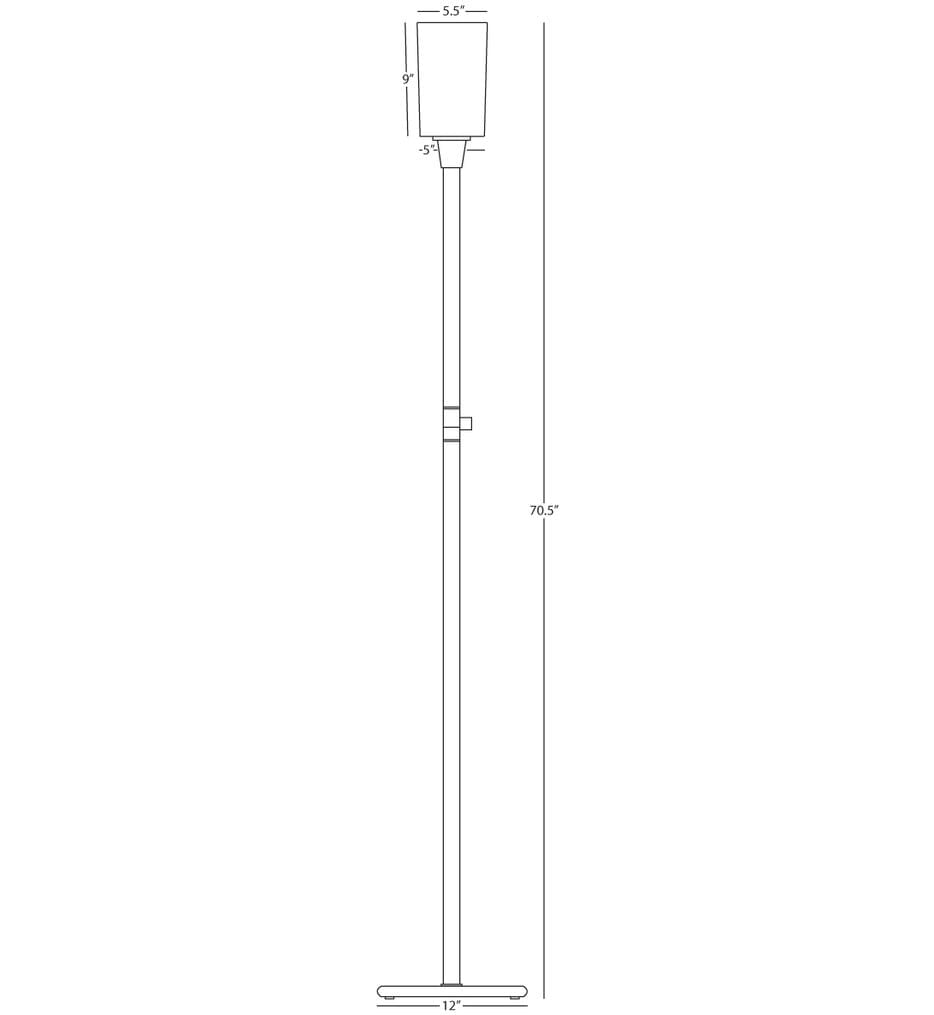 Robert Abbey - Nina 70.5" Floor Lamp
