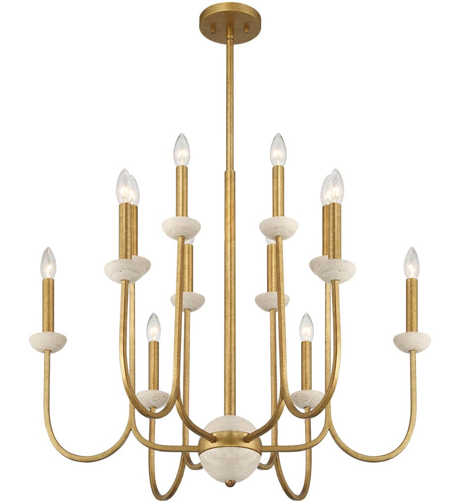Savoy House - 1-2294-12-262 - Oakhurst 30" Chandelier