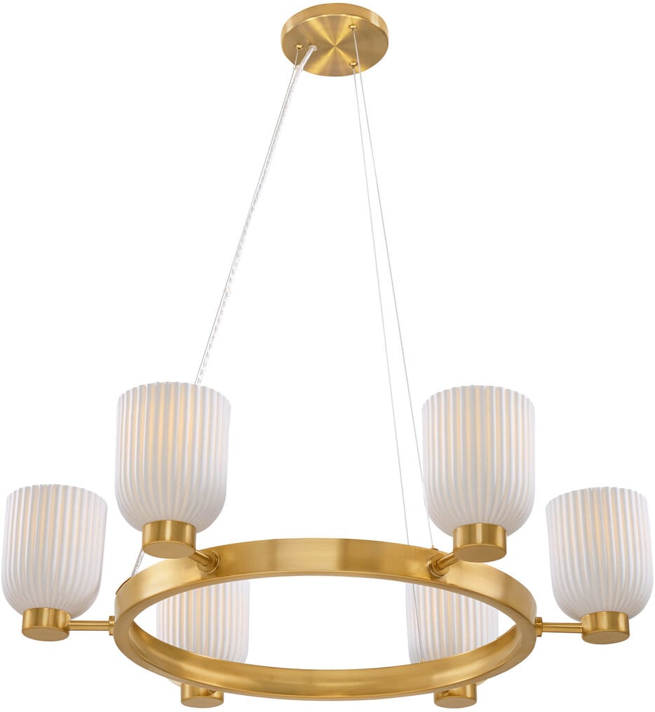 Savoy House - 1-3170-6-322 - Isla Blanca 32" Chandelier