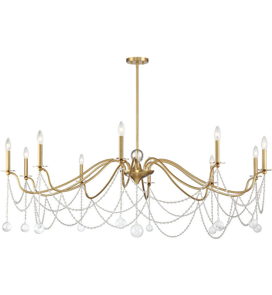 Savoy House - 1-7504-10-322 - Mariposa  60" Chandelier