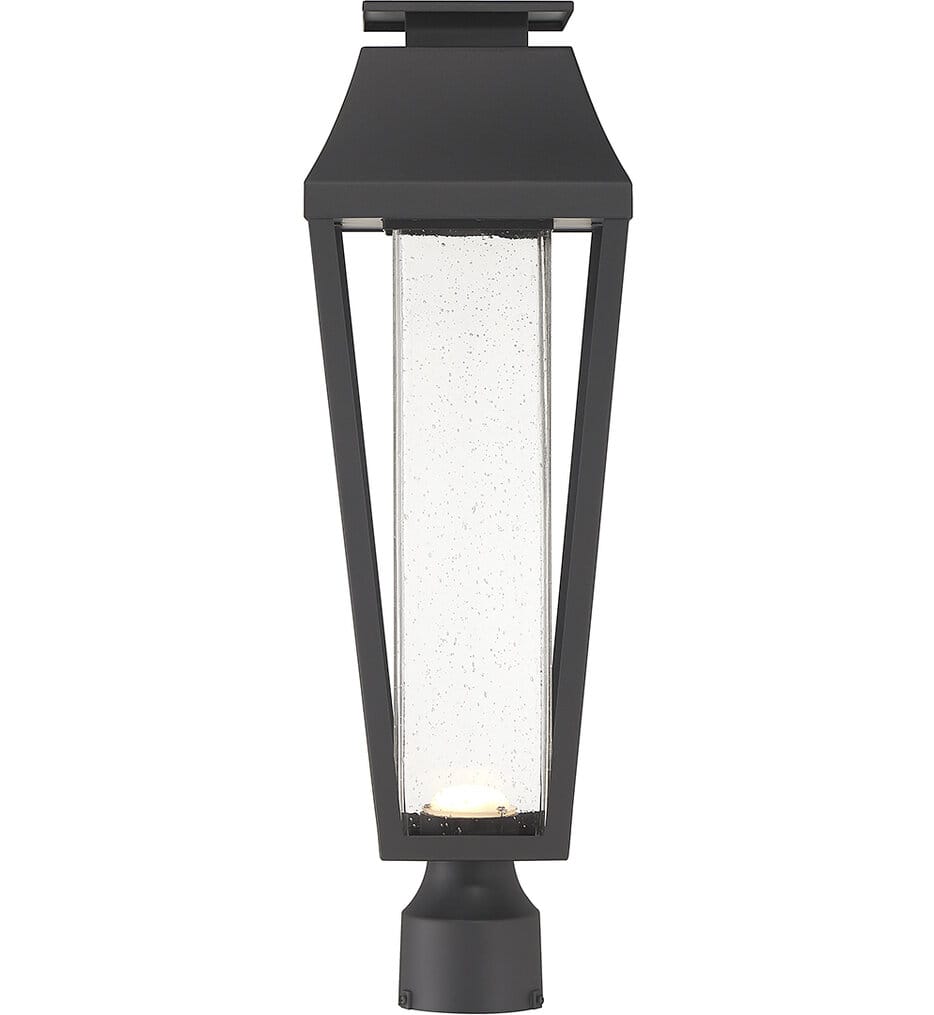 Savoy House - 5-356-BK - Brookline 22.5" Post Light