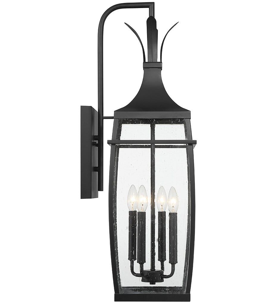 Savoy House - 5-764-BK - Montpelier 32" Outdoor Wall Sconce