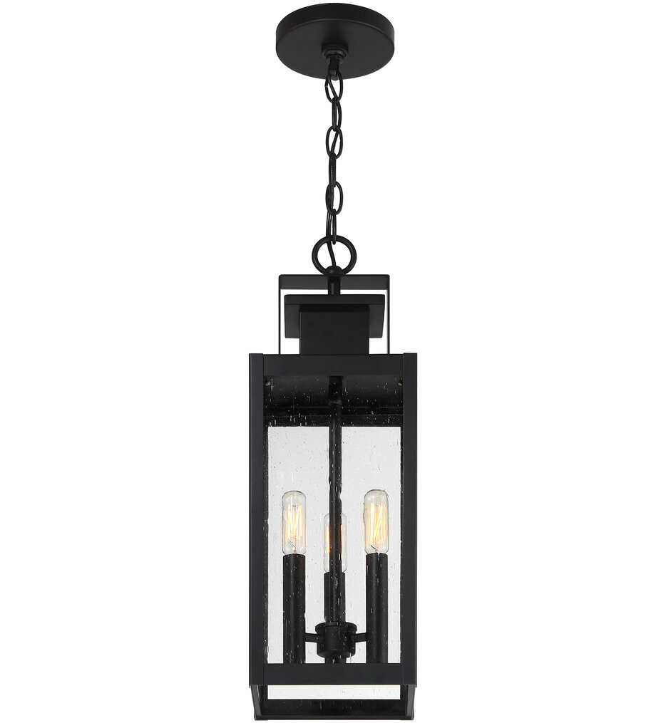 Savoy House - 5-827-BK - Ascott 6.5" Outdoor Pendant