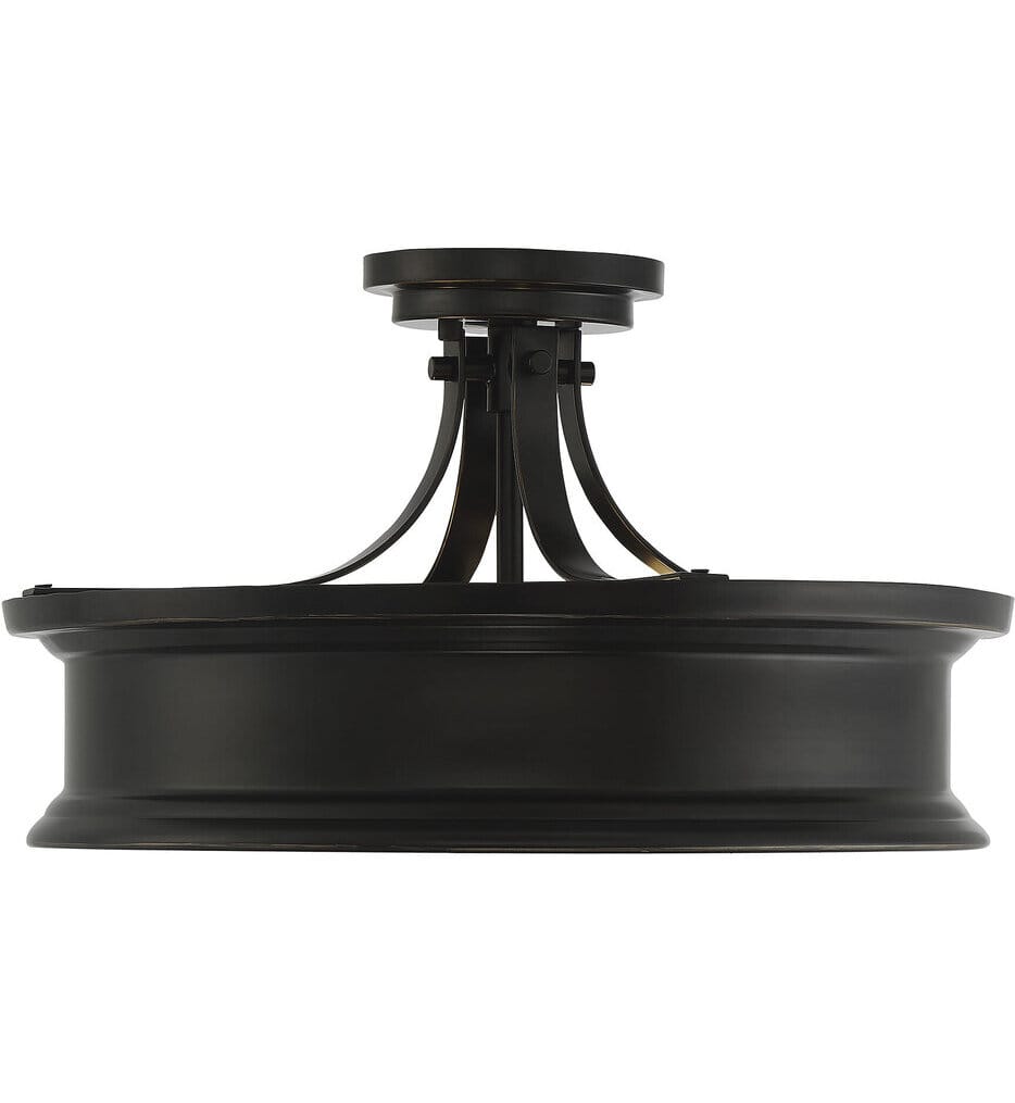 Savoy House - Watkins 16" Semi-Flush