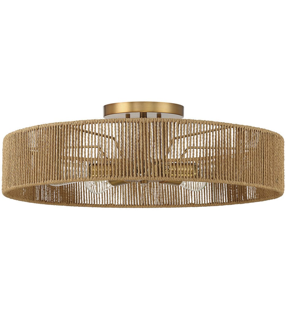 Savoy House - 6-1682-5-320 - Ashe 24" Semi-Flush Mount