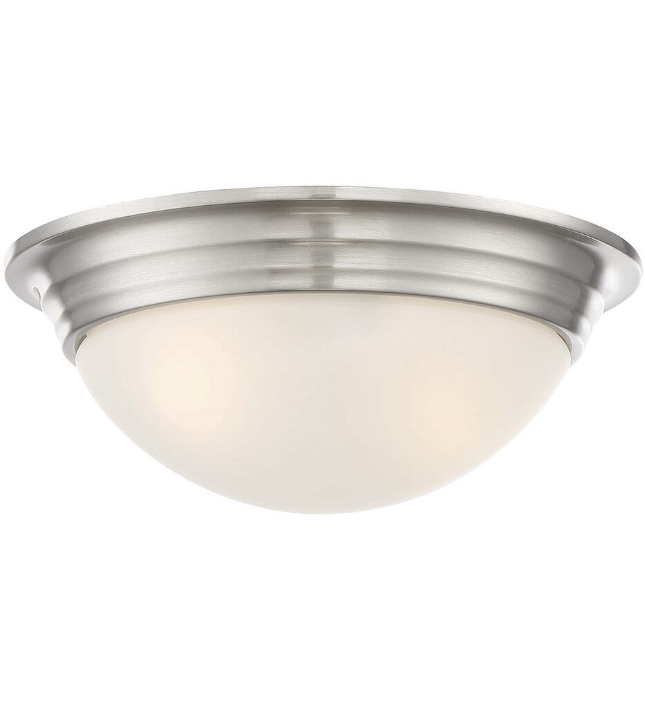 Savoy House - 6-782-11-SN - Two Light 11" Flush Mount