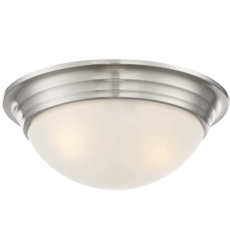 Savoy House - 6-782-11-SN - Two Light 11" Flush Mount
