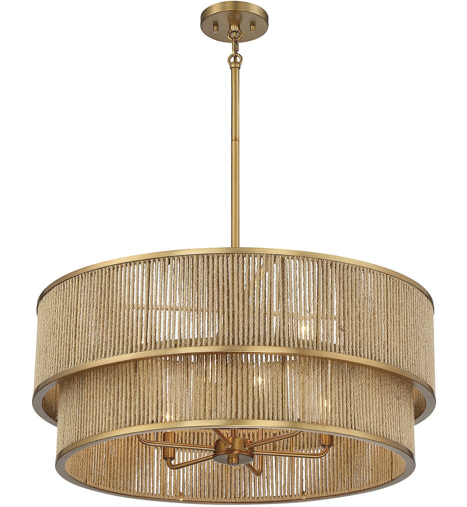 Savoy House - 7-1774-6-320 - Ashburn 28" Pendant