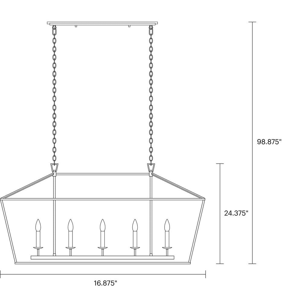Visual Comfort Studio - Dianna 50" Chandelier