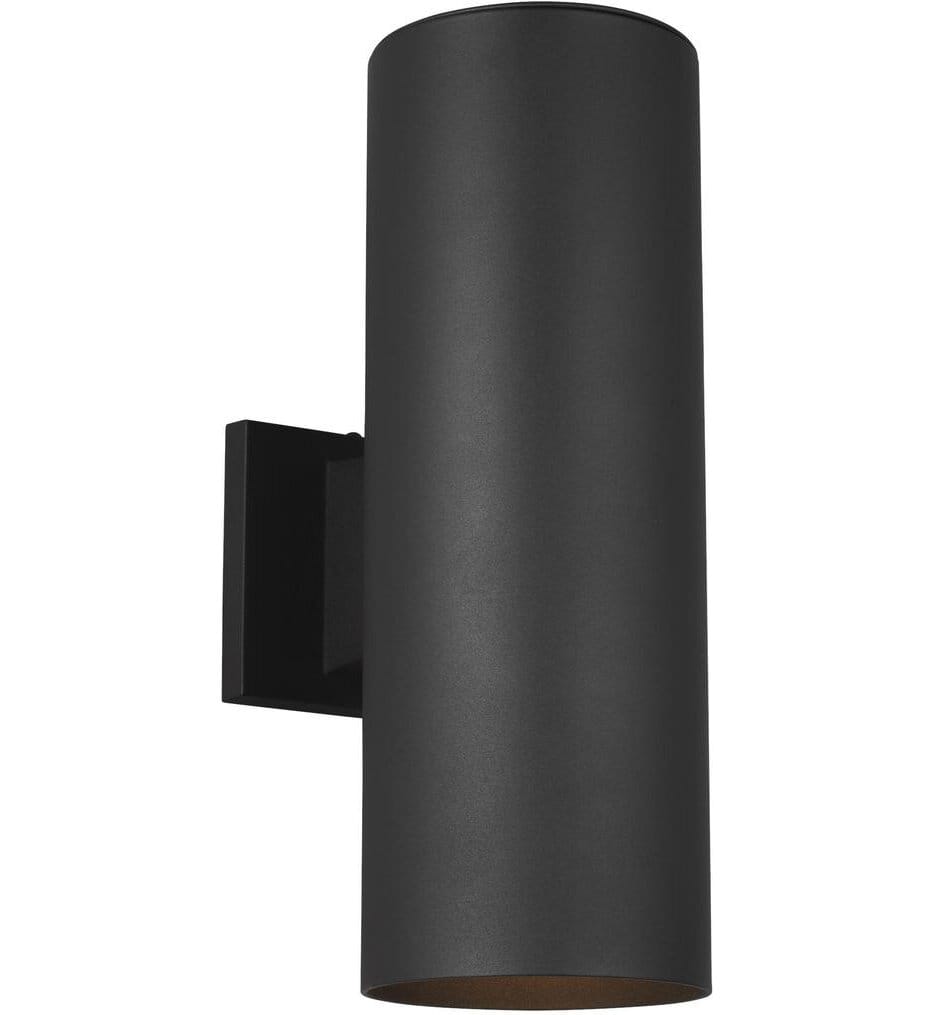 Visual Comfort Studio - Outdoor Cylinders 14.25" Outdoor Wall Sconce