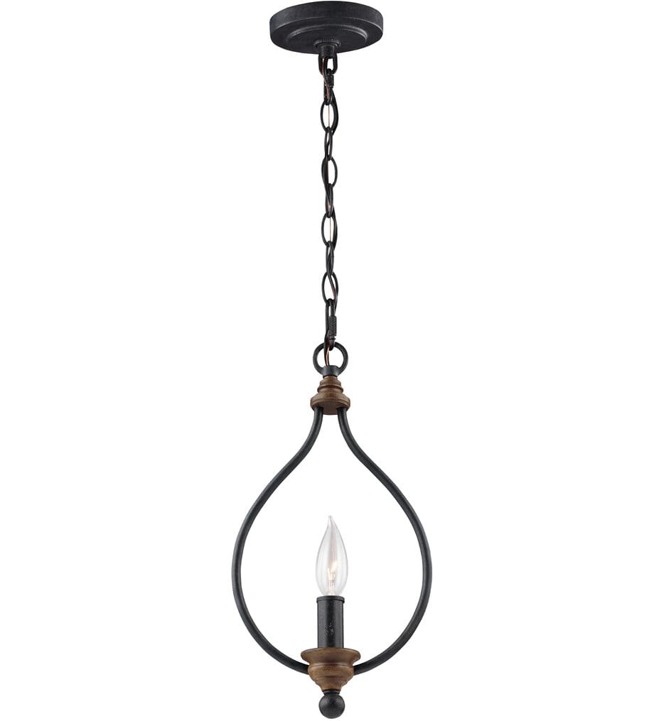 Generation Lighting - P1341DWZ/WO - Hartsville 7.75" Pendant