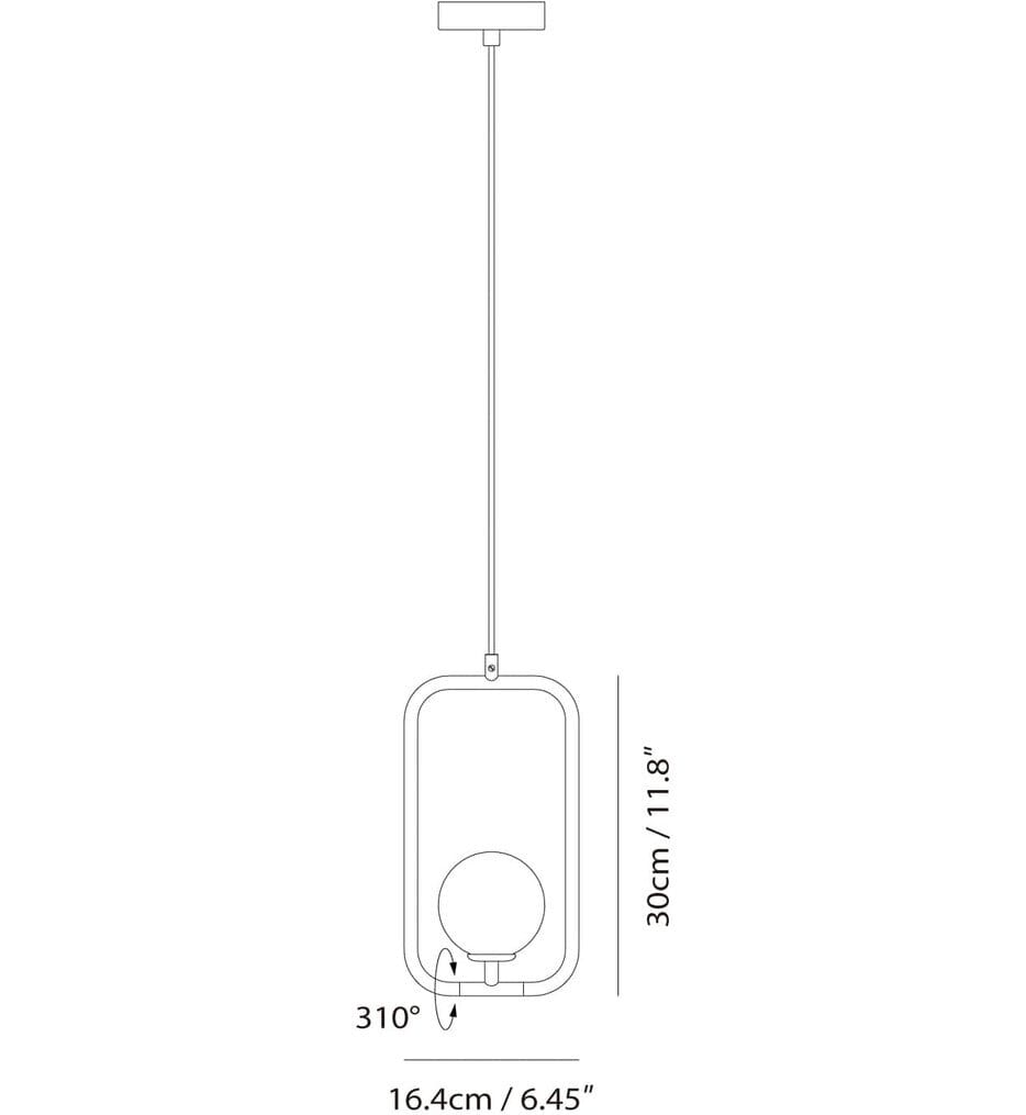 Seed Design - Sircle 6.5" Pendant