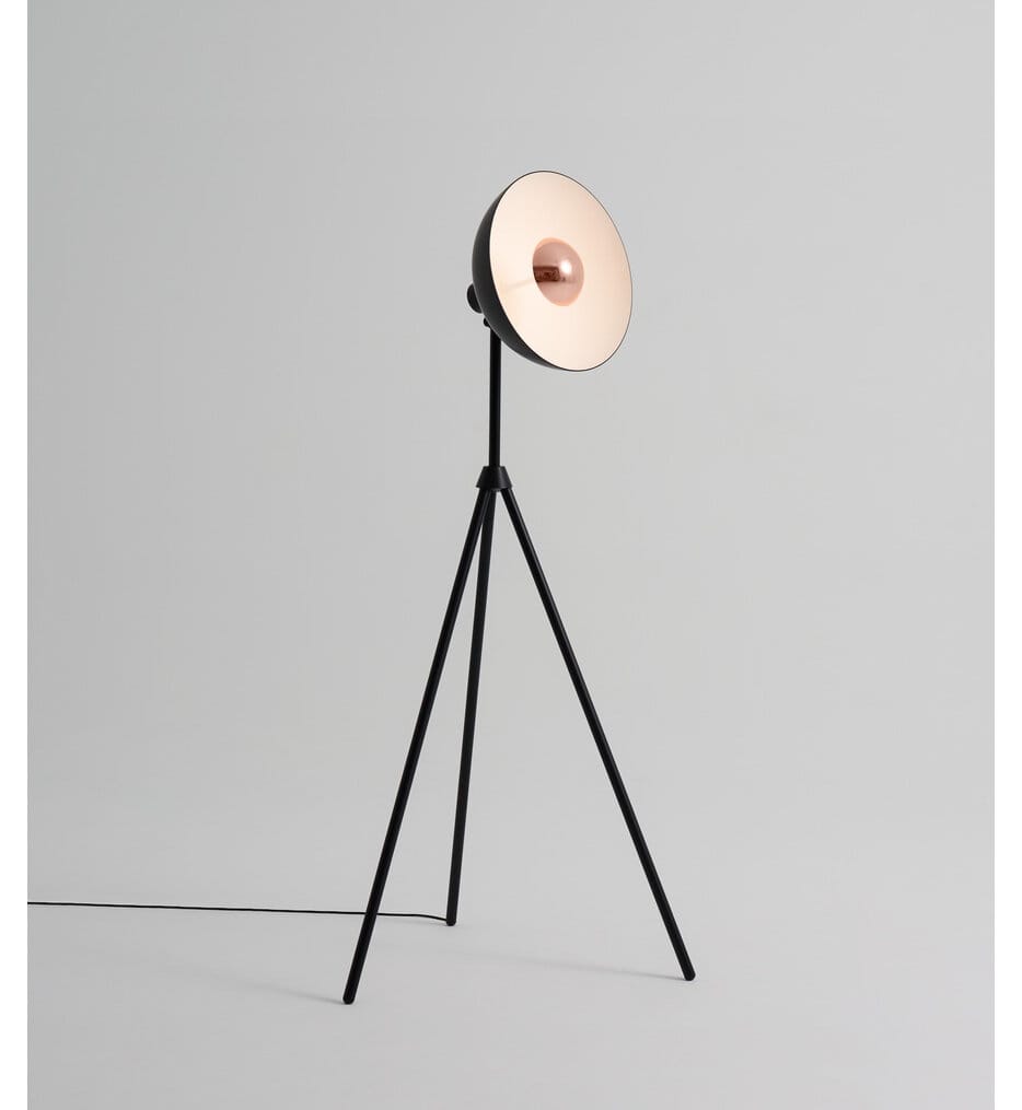 Seed Design - SLD-3638MFTE-BK - Apollo 38.9" Floor Lamp