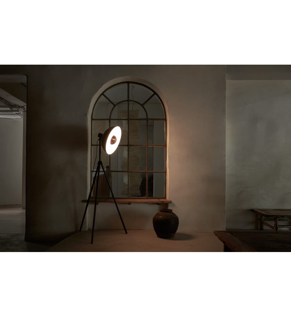 Seed Design - SLD-3638MFTE-BK - Apollo 38.9" Floor Lamp