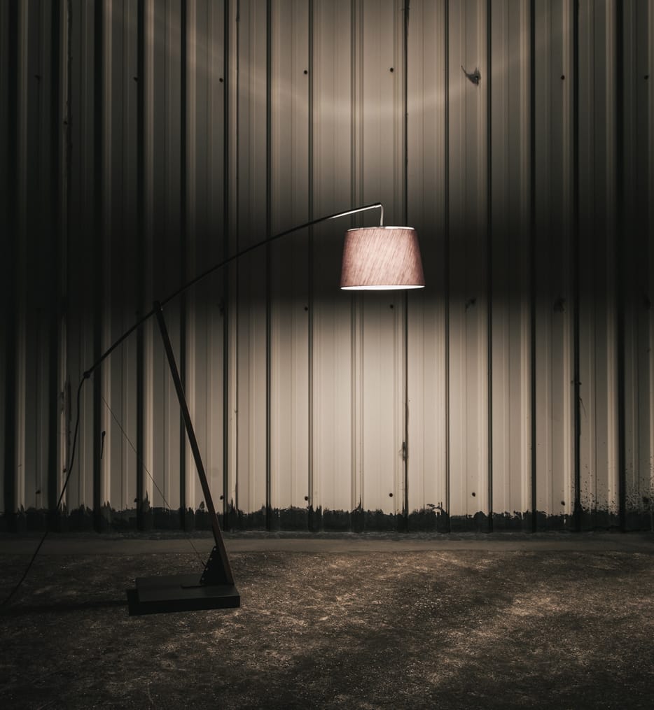 Seed Design - SQ-603FLR-BK - Archer 72.4 - 87.4" Floor Lamp