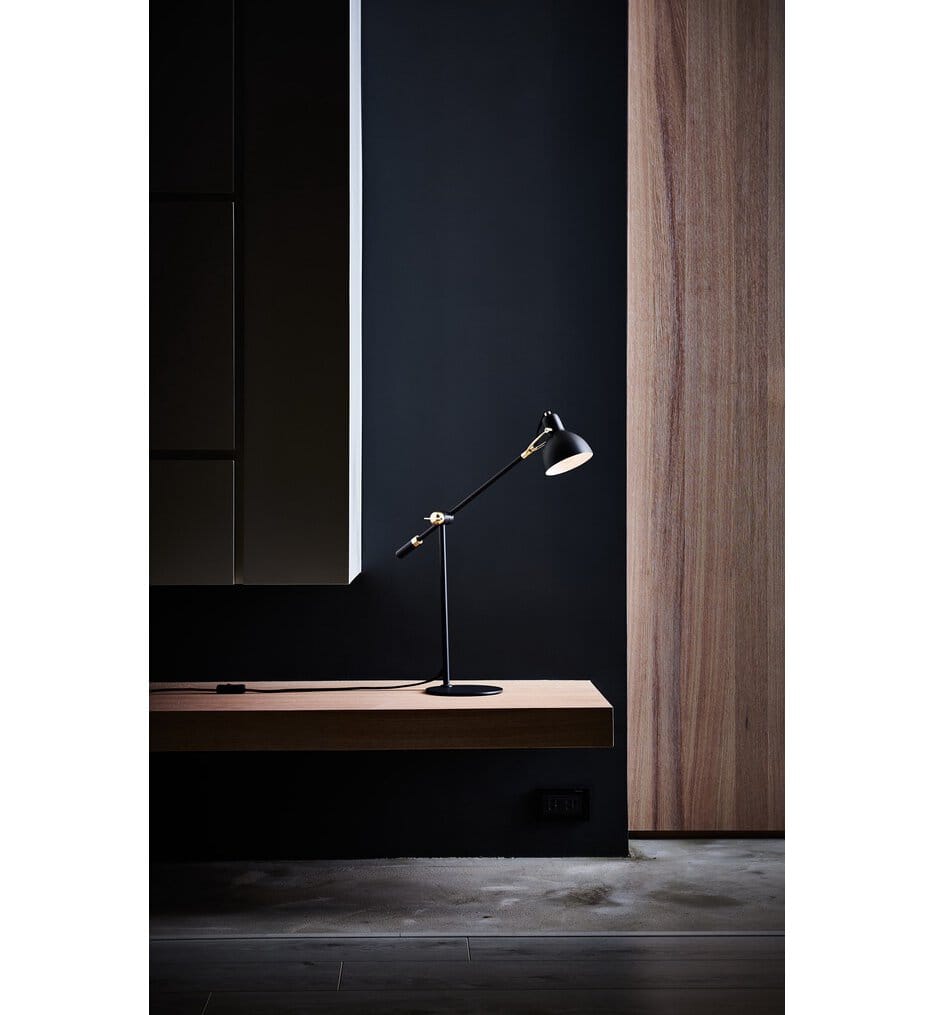 Seed Design - SQ-793MDR-BLK - Laito Gentle 26.8" Table Lamp