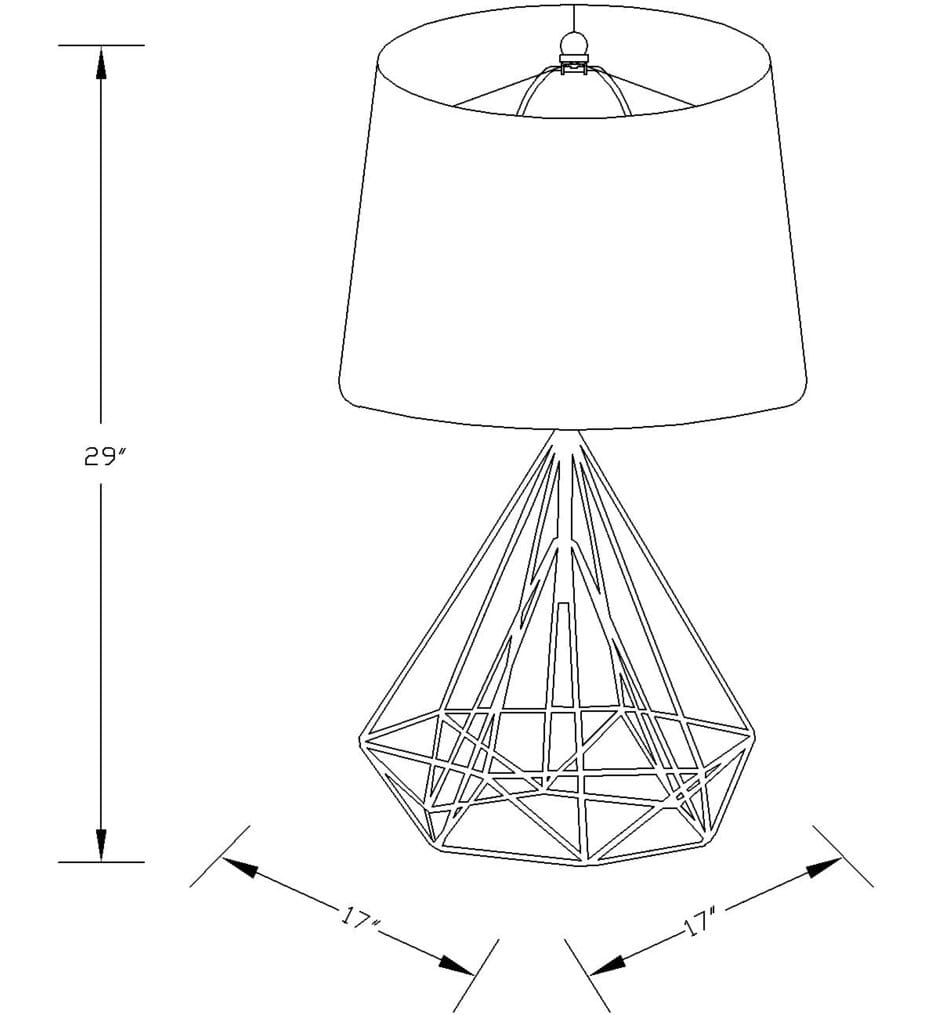 Surya - Fuller 29" Table Lamp