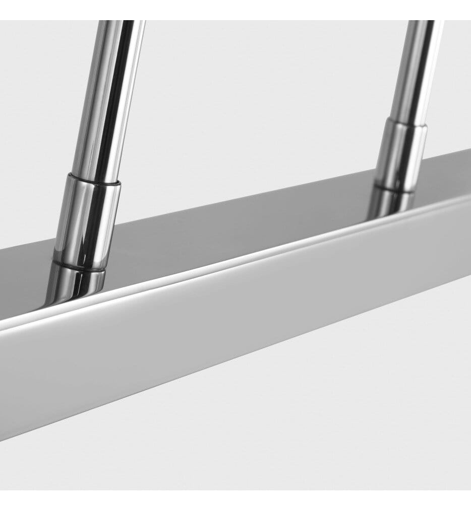Visual Comfort Modern - 700LSSTG48PSS-LED927 - Stagger 47.4" Linear Suspension