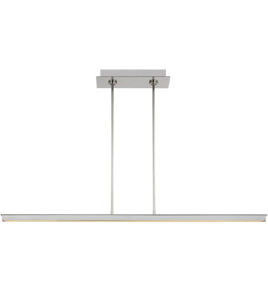 Visual Comfort Modern - 700LSSTG48PSS-LED927 - Stagger 47.4" Linear Suspension
