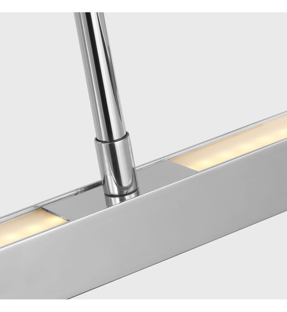 Visual Comfort Modern - 700LSSTG50PSS-LED927 - Stagger 49.5" Linear Suspension