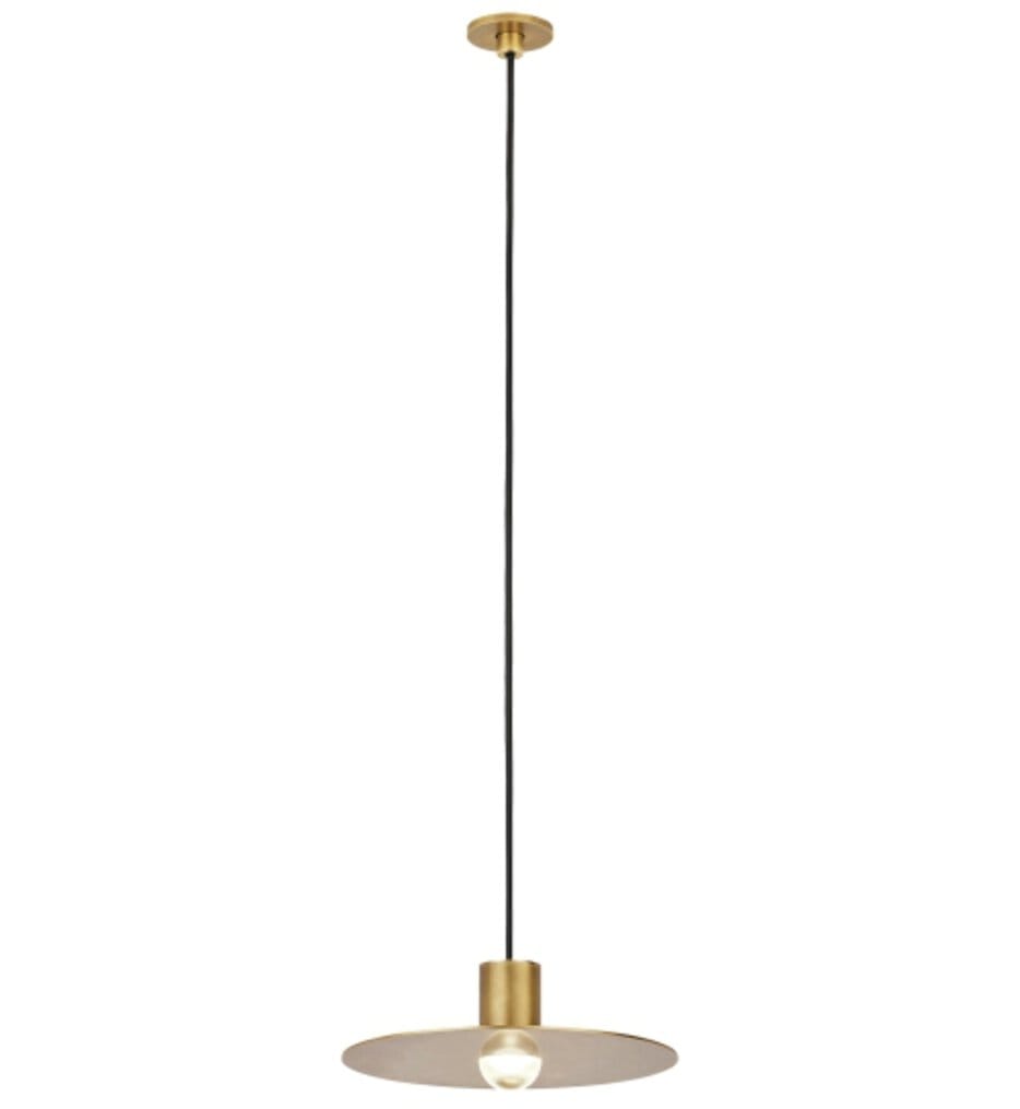 Visual Comfort Modern - 700TRSPAEVS1PNB-LED930 - Sean Lavin - Eaves 8" Pendant