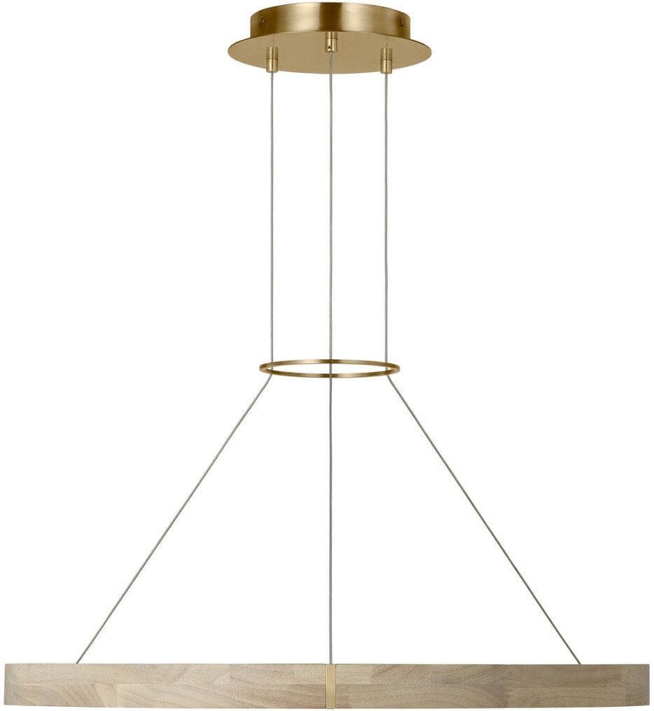 Visual Comfort Modern - SLCH66027HABWWO - Ashok 31" Chandelier