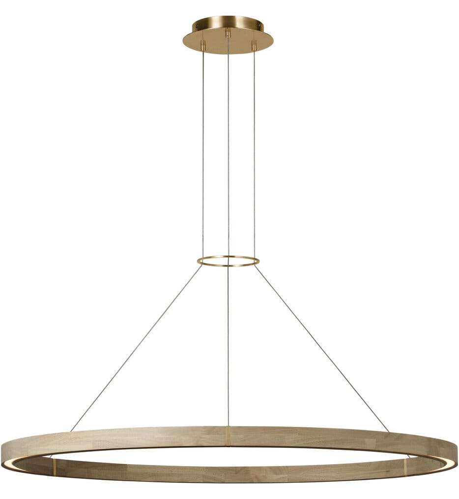 Visual Comfort Modern - SLCH66227HABWWO - Ashok 48.7" Chandelier
